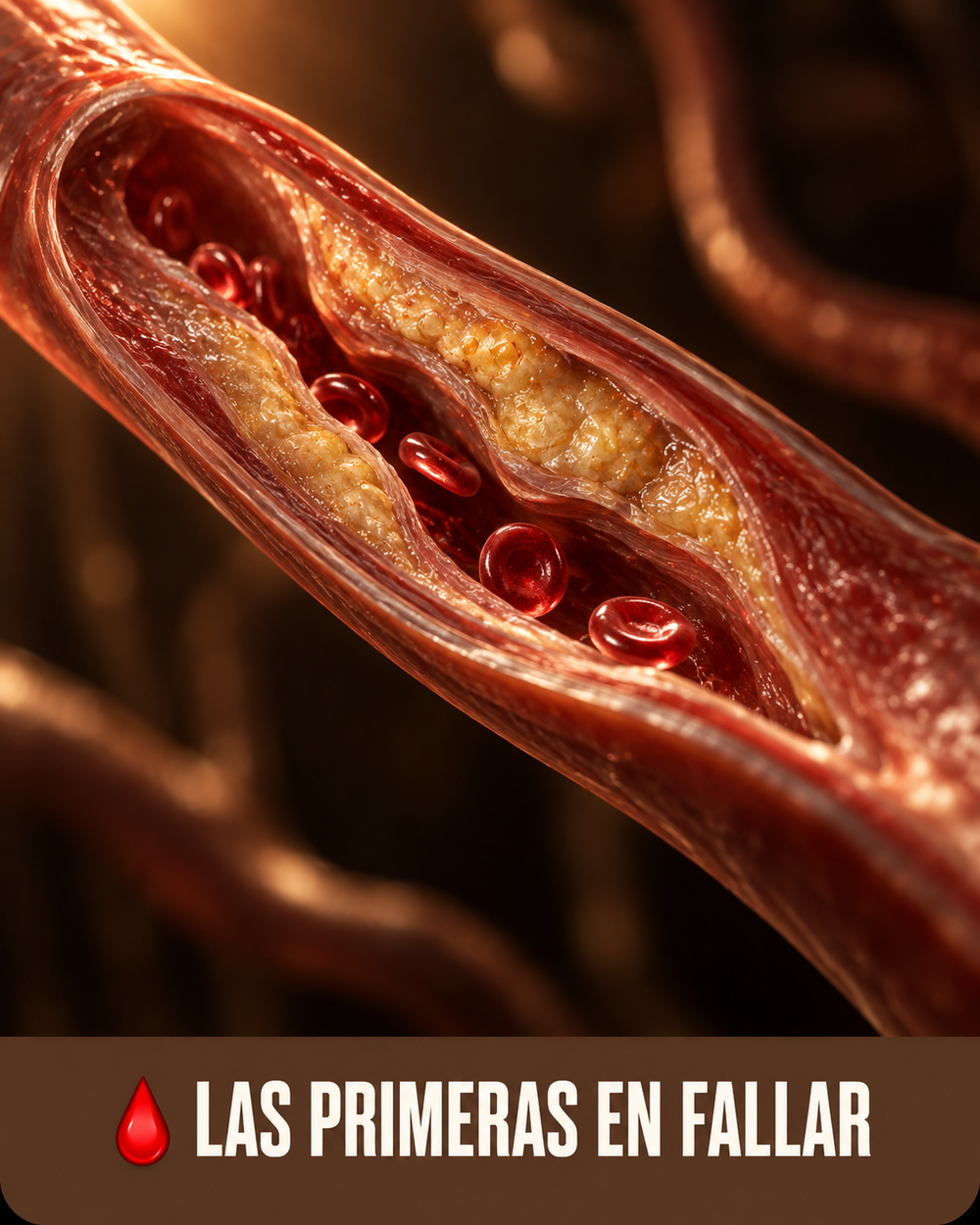 3. Las arterias "de ahí" son las más finas de tu cuerpo