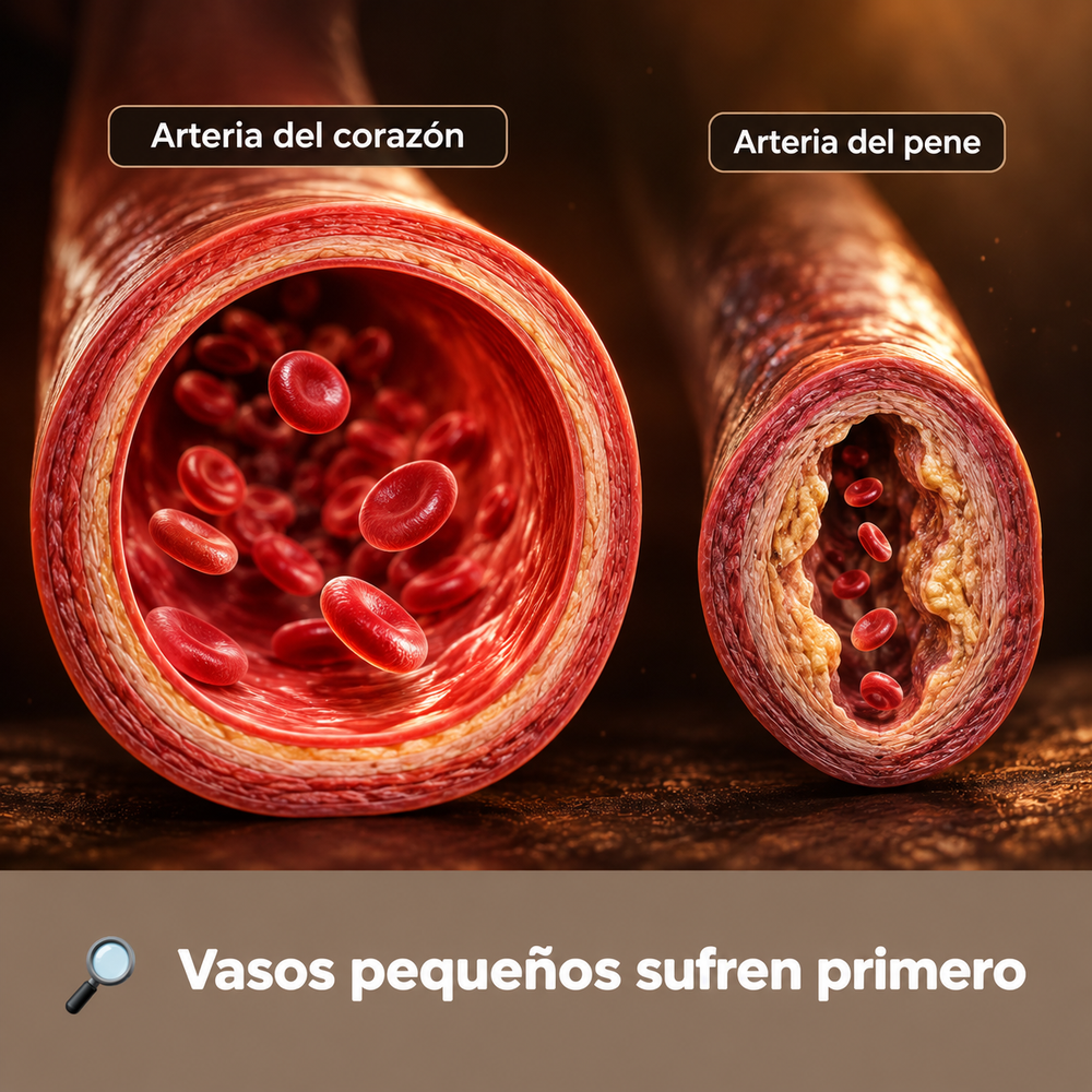 2. Tus vasos más pequeños son los primeros en sufrir